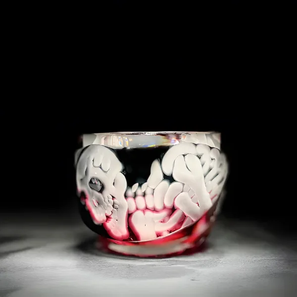 国芳3Dぐい呑 がしゃドクロ