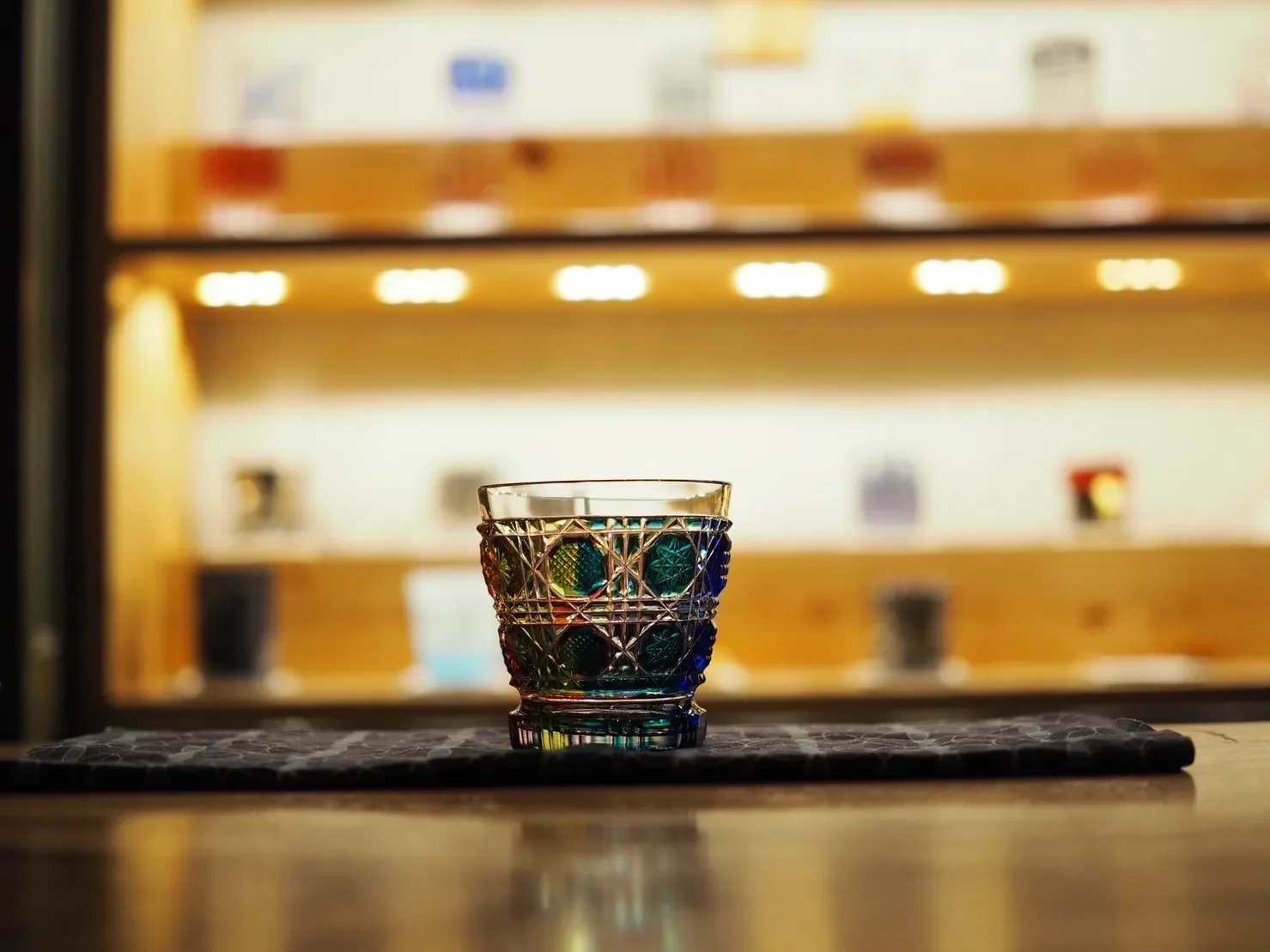 切子グラスのコレクション