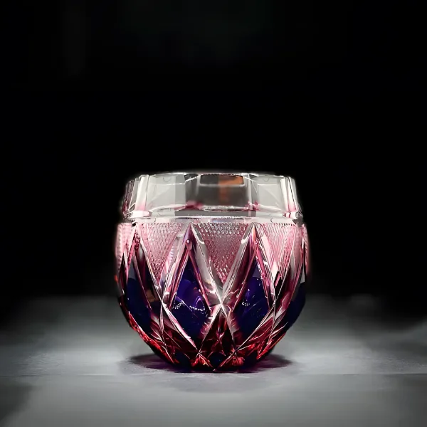 二色オールドグラス 手毬