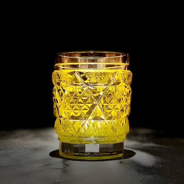 創作 オールドファッションタンブラー黄