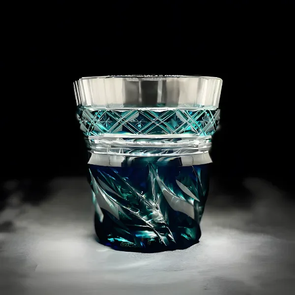 二色衣タンブラー ルリ緑